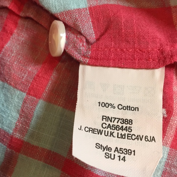 J.Crew pop-over High-Low tunic shirt Sz S - Picture 7 of 7